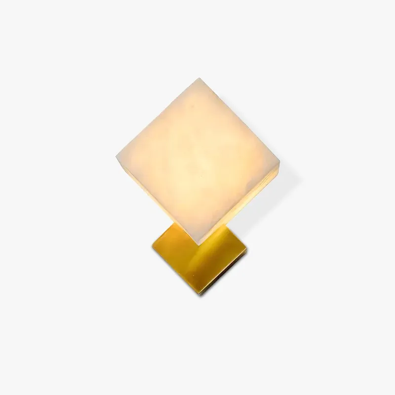 Arden Minimalistisch Alabaster Wandbeleuchtung