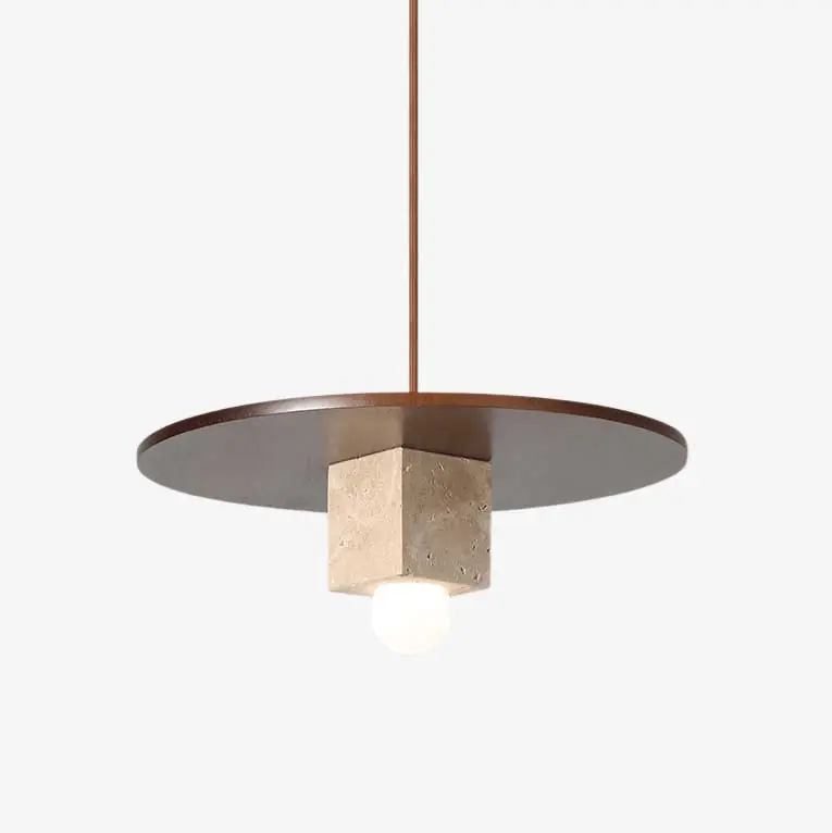 Ucariel Geometrisch Travertin Pendelleuchte