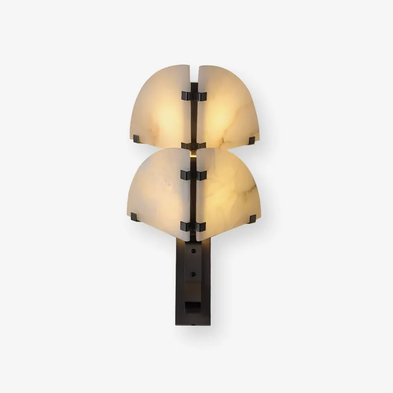 Selesta Moderne Wandlampe aus Alabaster