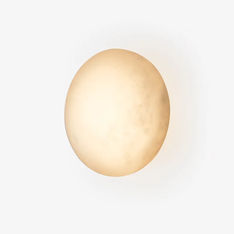 Eurthais Minimalistische Wandlampe aus Alabaster
