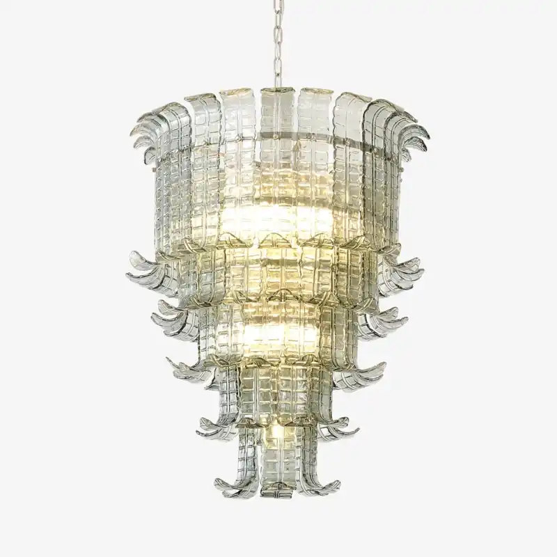 Aurora Vintage Murano-Glas-Wasserfall-Luster