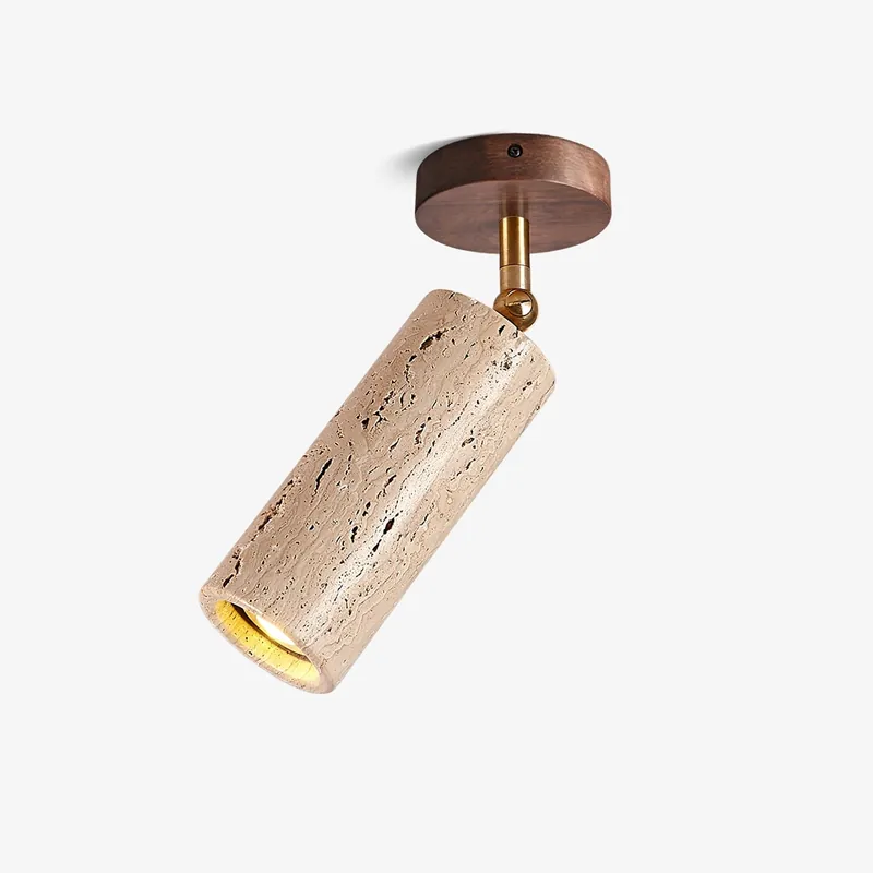 Mycaran Pendelleuchte Minimalistisch aus Travertin