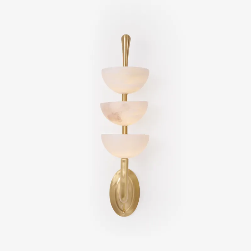 Ulmiraris Moderne Wandleuchte aus Alabaster