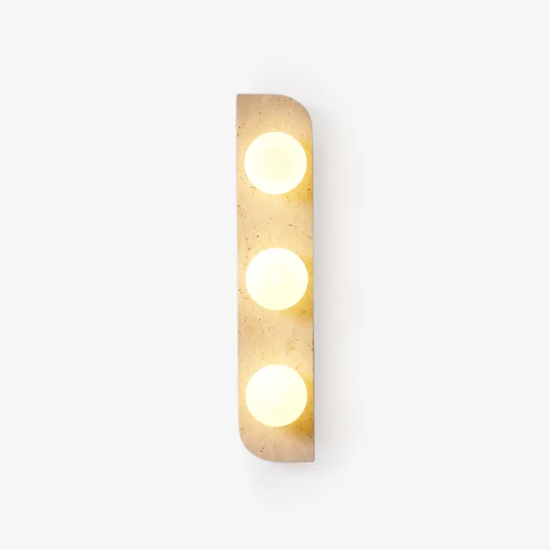 Alsilis Wandleuchte Minimalistisch aus Travertin