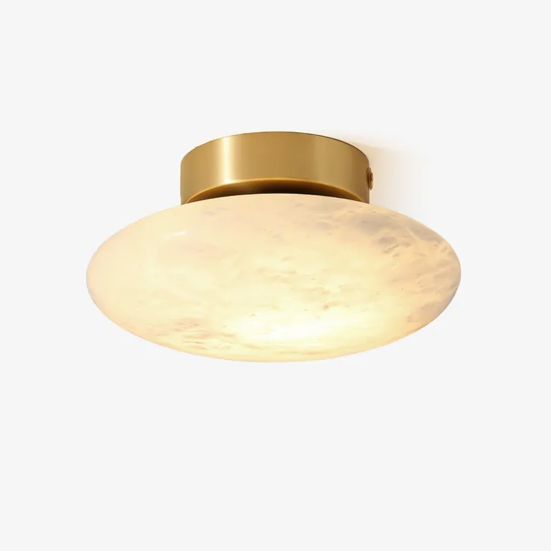 Vanorara Minimalistisch Alabaster Deckenapplique
