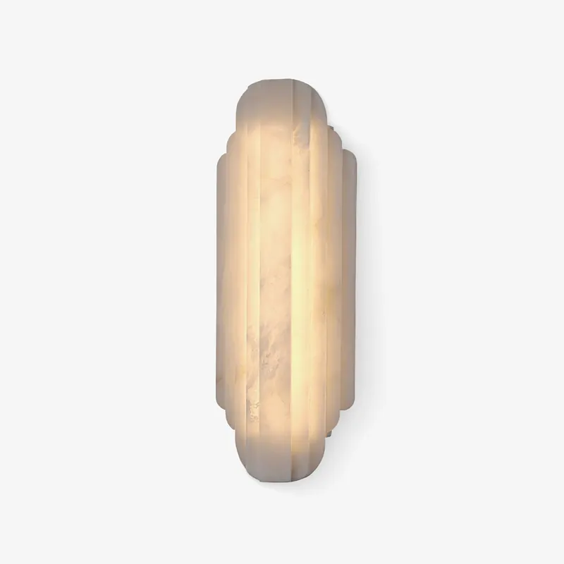 Avthaaris Wandlampe Alabaster Art Déco