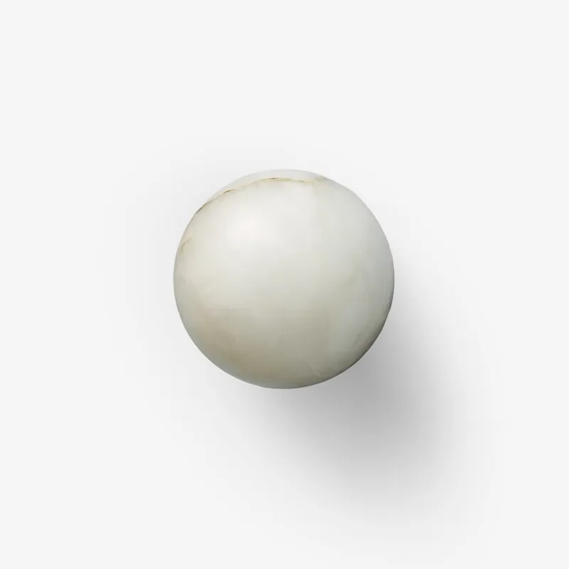 Vevinir Globus-Wandleuchte aus Alabaster