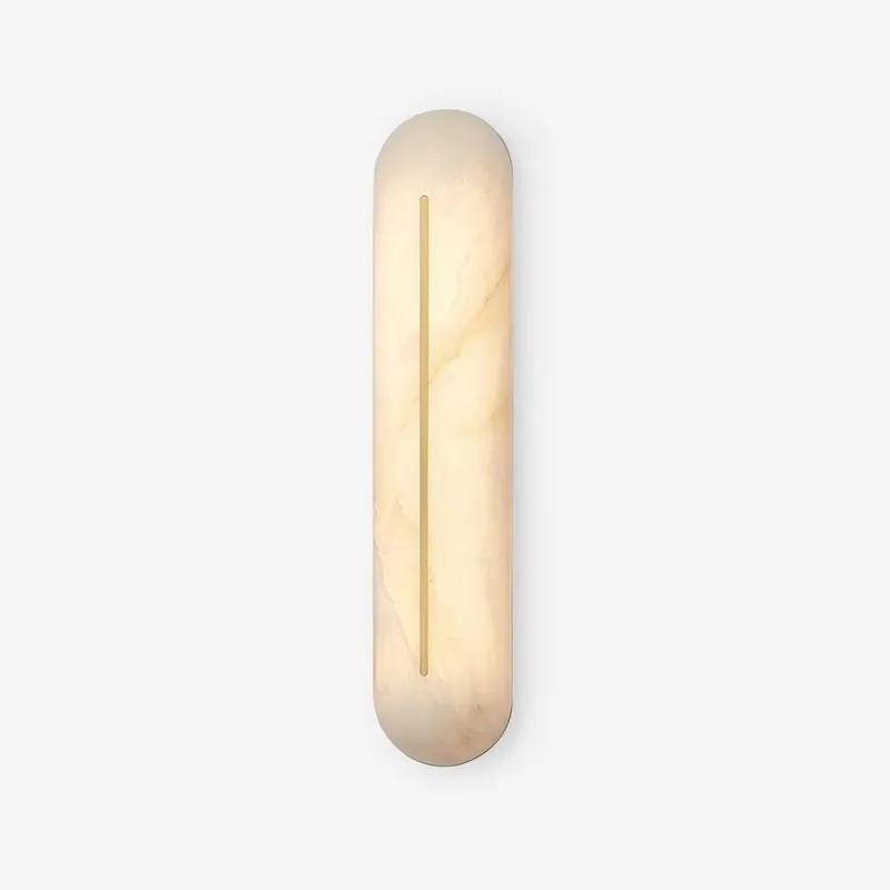 Armaryra oblong Wandleuchte aus Alabaster