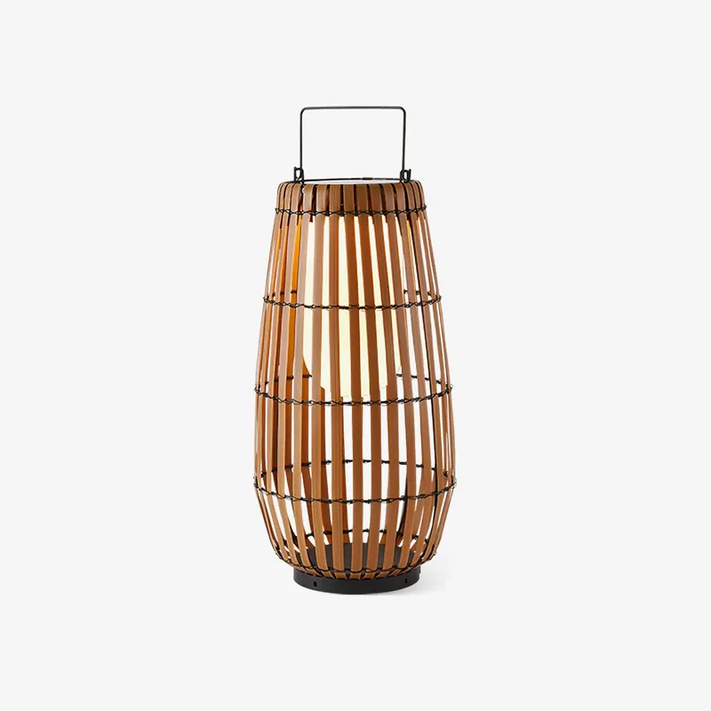 Veshael Außenlampe geflochtene Laterne Tropic