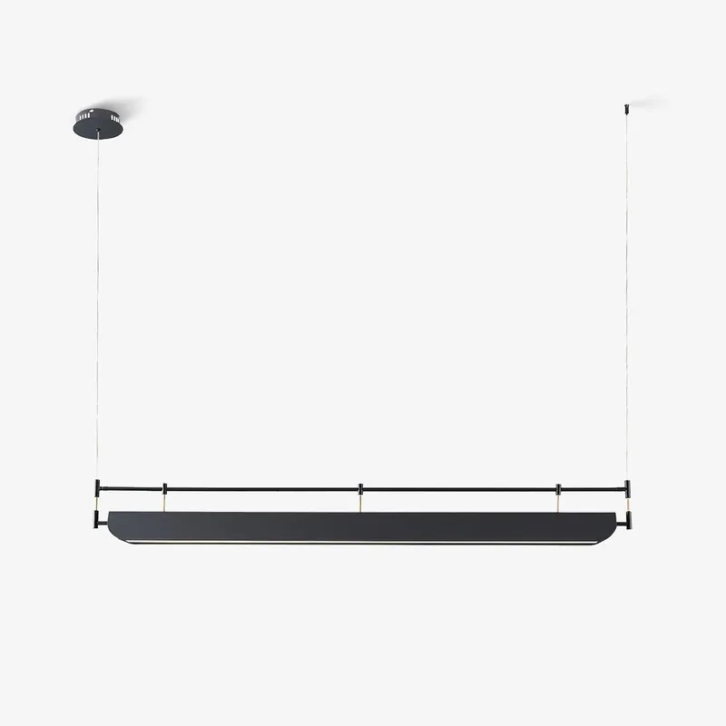 Lustra LED-Kronleuchter mit schwarzem Dach