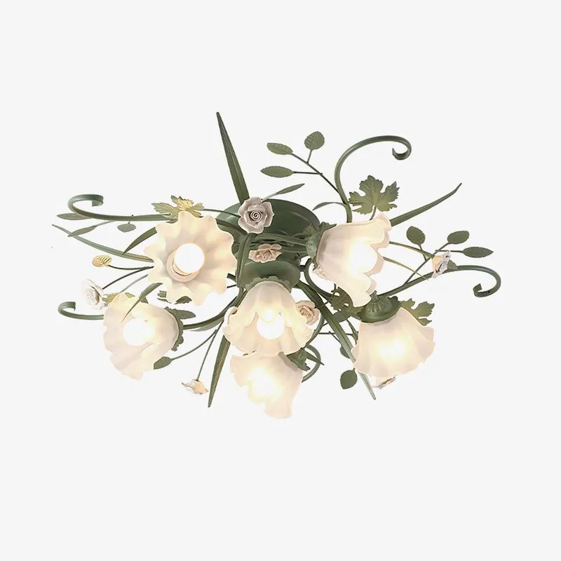 Nylirir Deckenlampe Klassisch aus Keramik Einzigartige Kunst