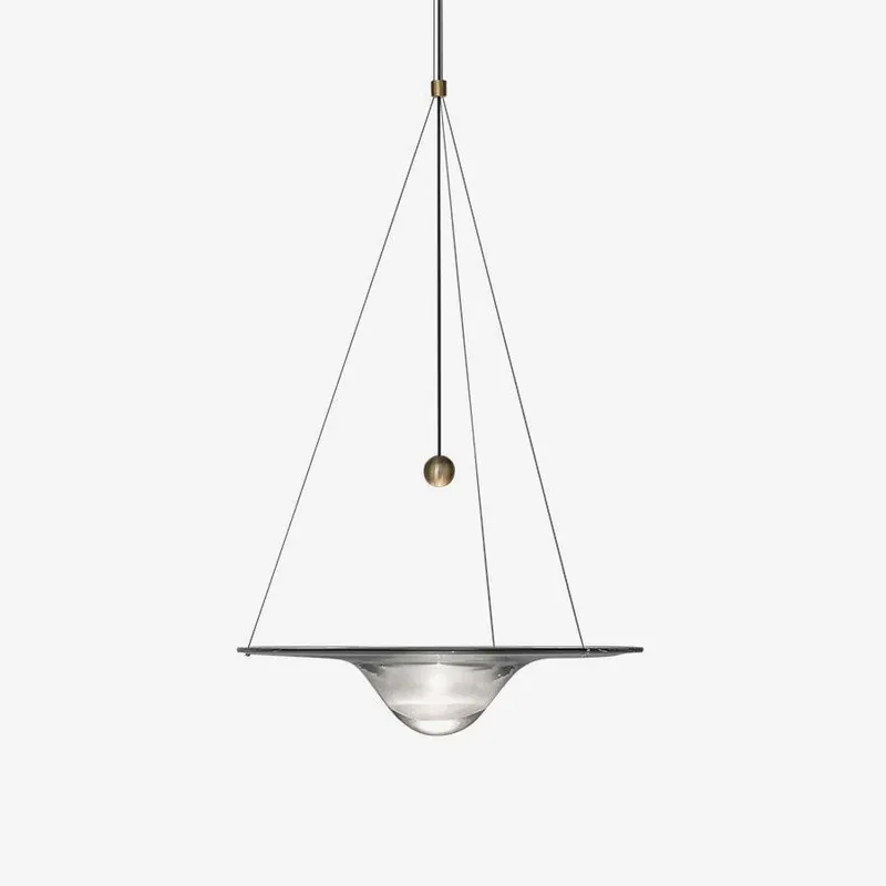 Vesperce Minimalistische Pendelleuchte aus Messing