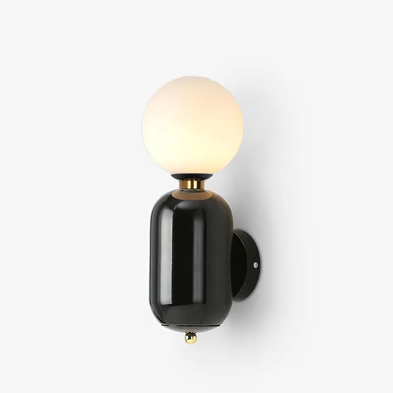 Circus Moderne minimalistische Wandlampe aus Glas