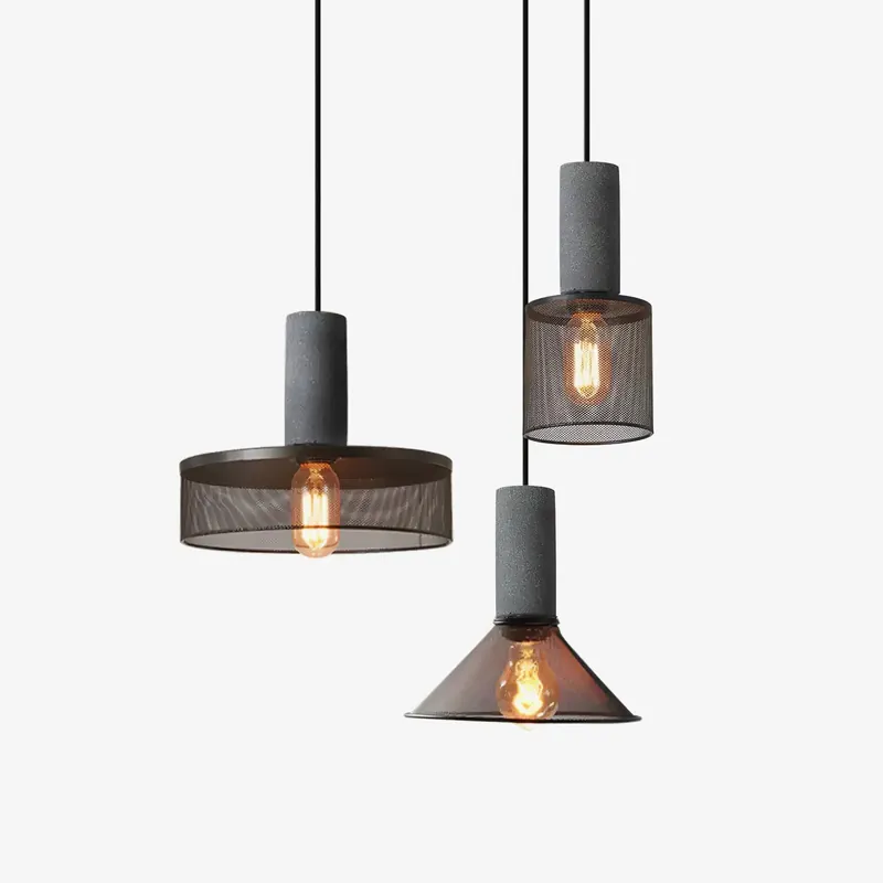 Hexa Moderne Metallpendelleuchte