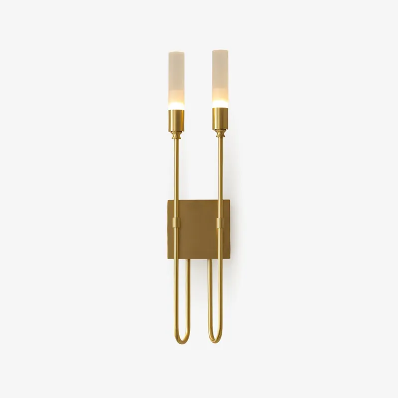 Wandlampe Minimalistisch Doppelstange