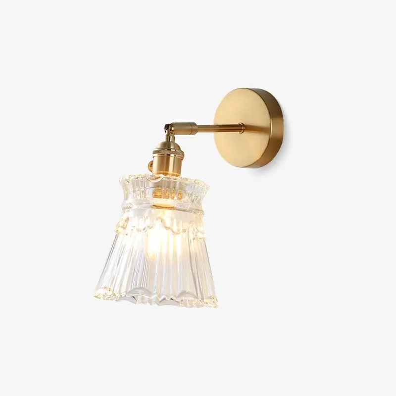 Wandlampe Kristall Ausgestellt Klassisch
