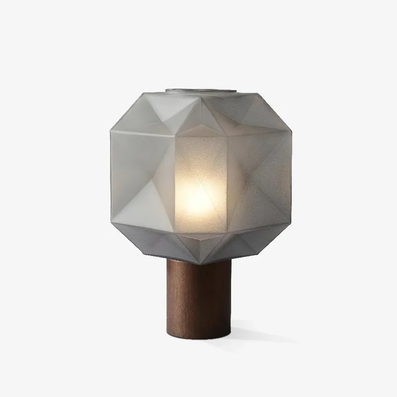 Ivsileth Hochwertige nordische Kunst-Tischlampe aus Glas