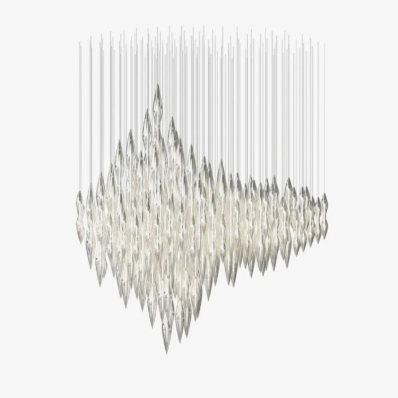 Oloren Luxuriöser prismatischer Kristall-Kronleuchter
