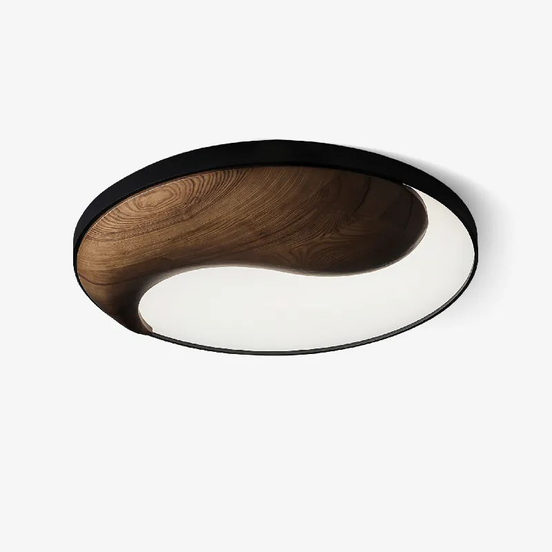 Ivelor Minimalistische Holz-Deckenlampe Balance