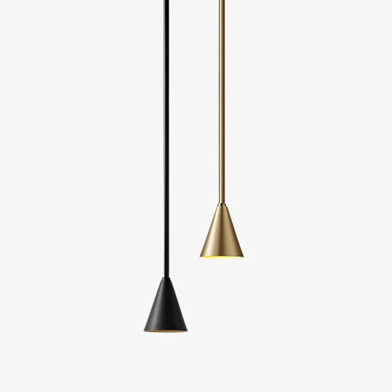 Cutheion Moderne minimalistische Pendelleuchte aus Messing