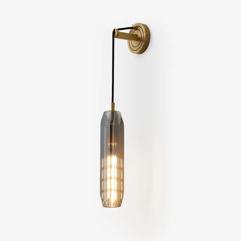 Zodorila Moderne Kristall-Wandlampe Serie