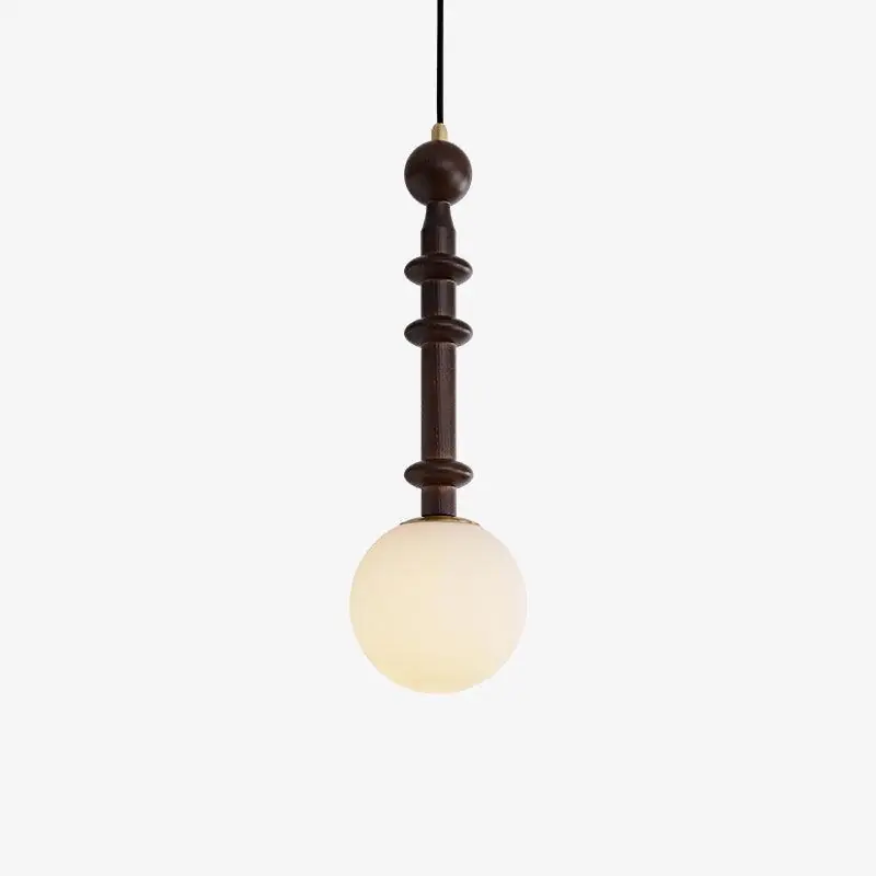 Vesera Industrielle Holz-Pendelleuchte