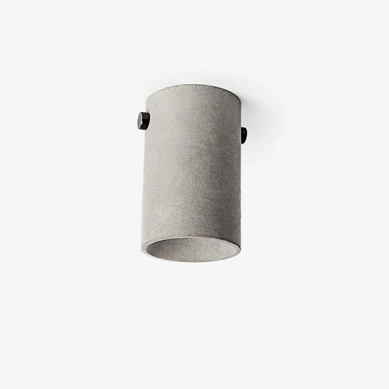 Aura Moderne und minimalistische Beton-Deckenleuchte