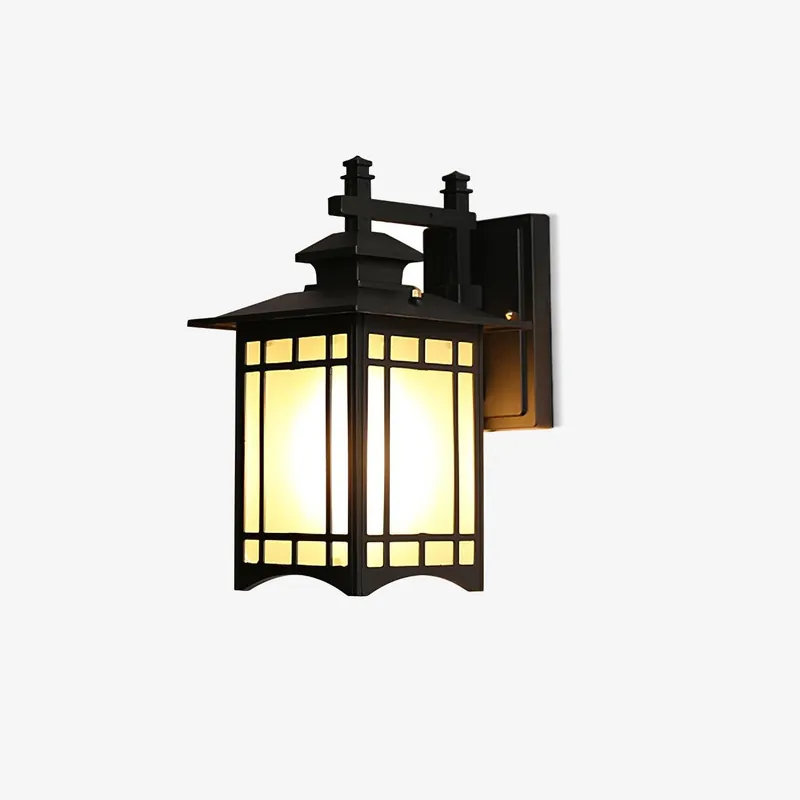 Gerald Elegante Wandlampe aus Glas für Zuhause