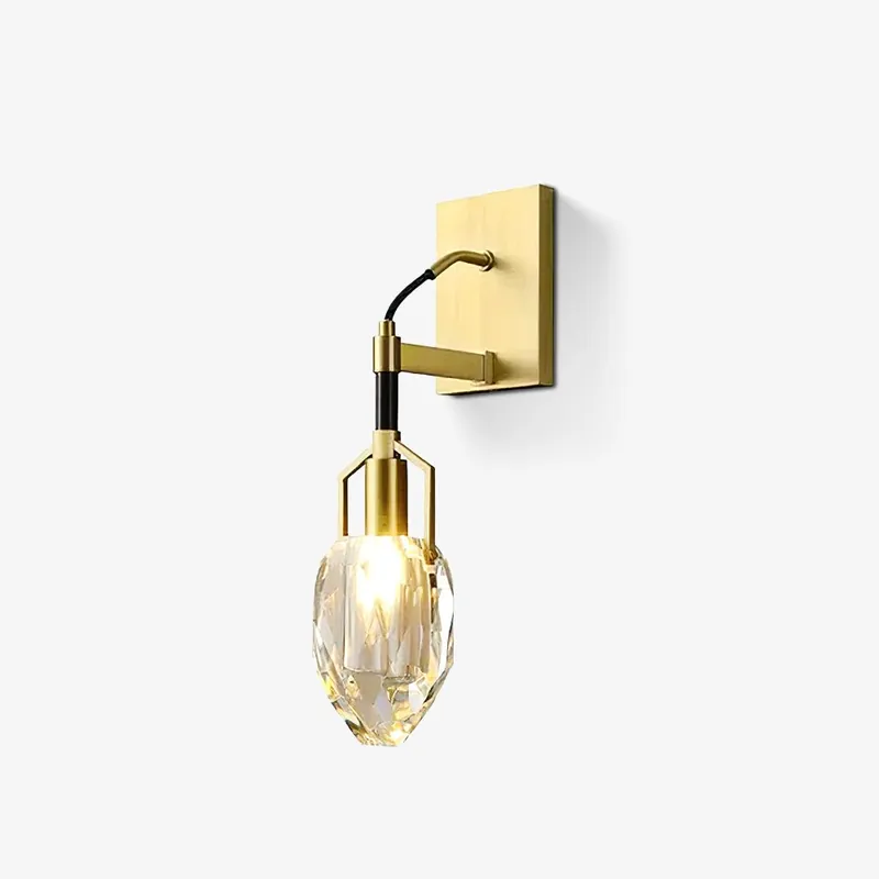 Dirk Premium Nordic Art Kristall-Wandlampe