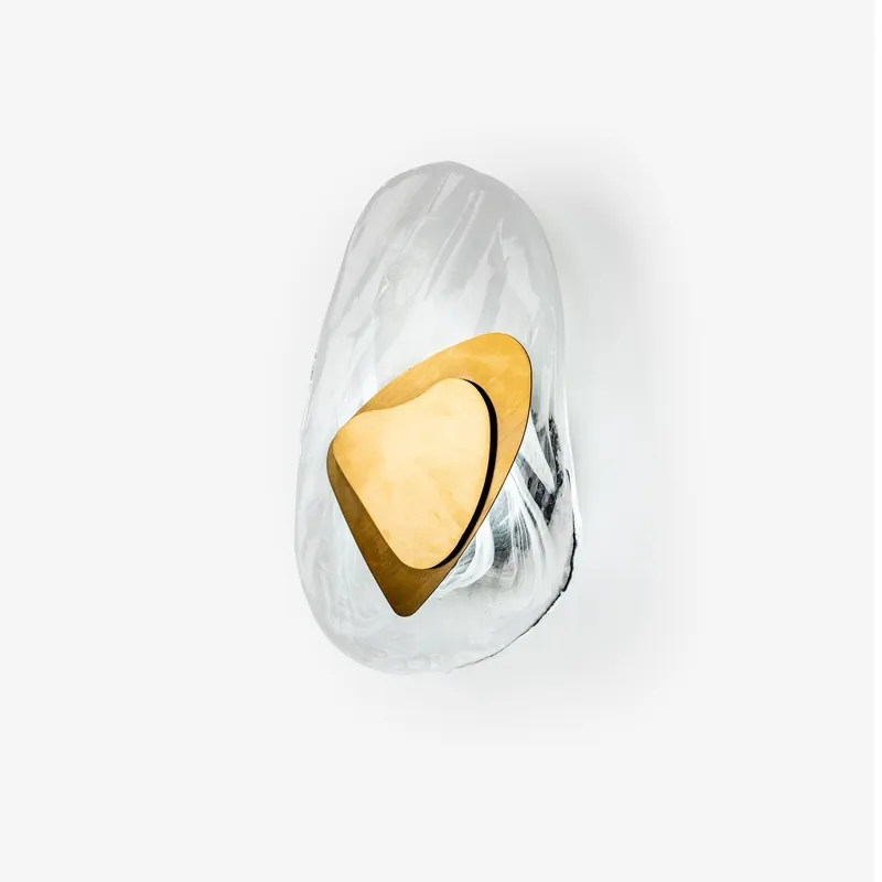 Blind Premium Nordic Art Glas-Wandleuchte