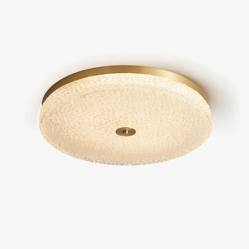 Solara Deckenleuchte Glas Matt Texturiert Minimalistisch