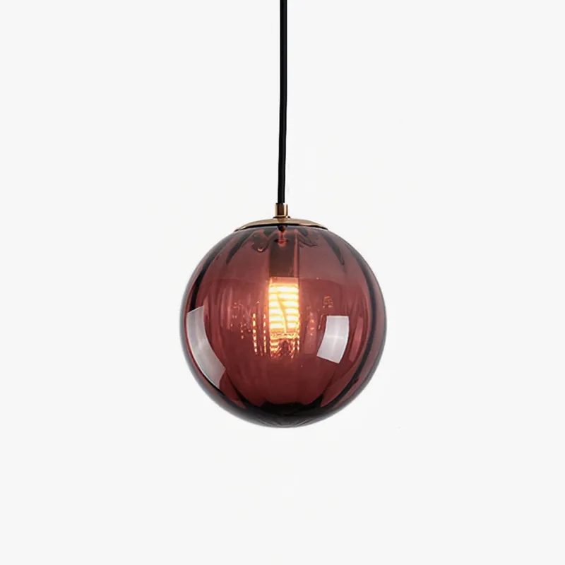 Halore Vintage Pendelleuchte aus Glas