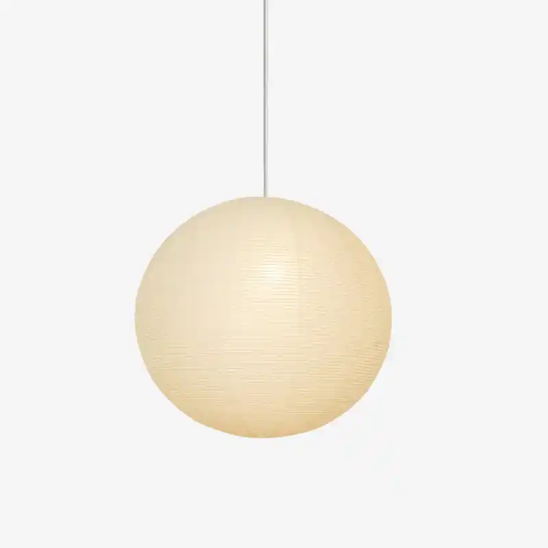 Solara Hängeleuchte Bambus Papier Washi Rund