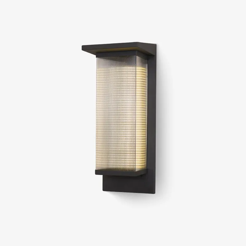 Zeitgenössische Wandlampe aus Stahl Solarise