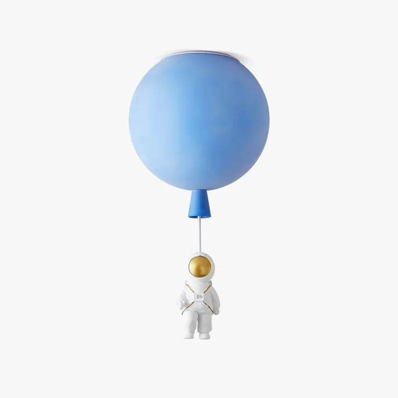 Astronautenballon-Acryl-Deckenlampe Solara