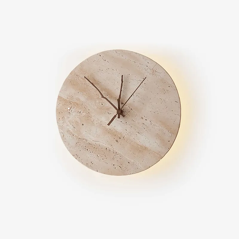 Volira Minimalistische Wandleuchte aus Travertin