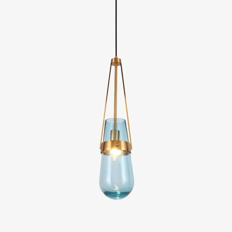 Vazora Minimalistische Pendelleuchte aus Glas