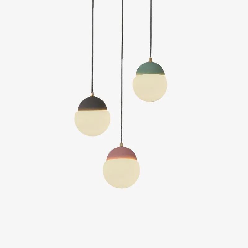 Ilraearis Moderne Pendelleuchte aus Glas