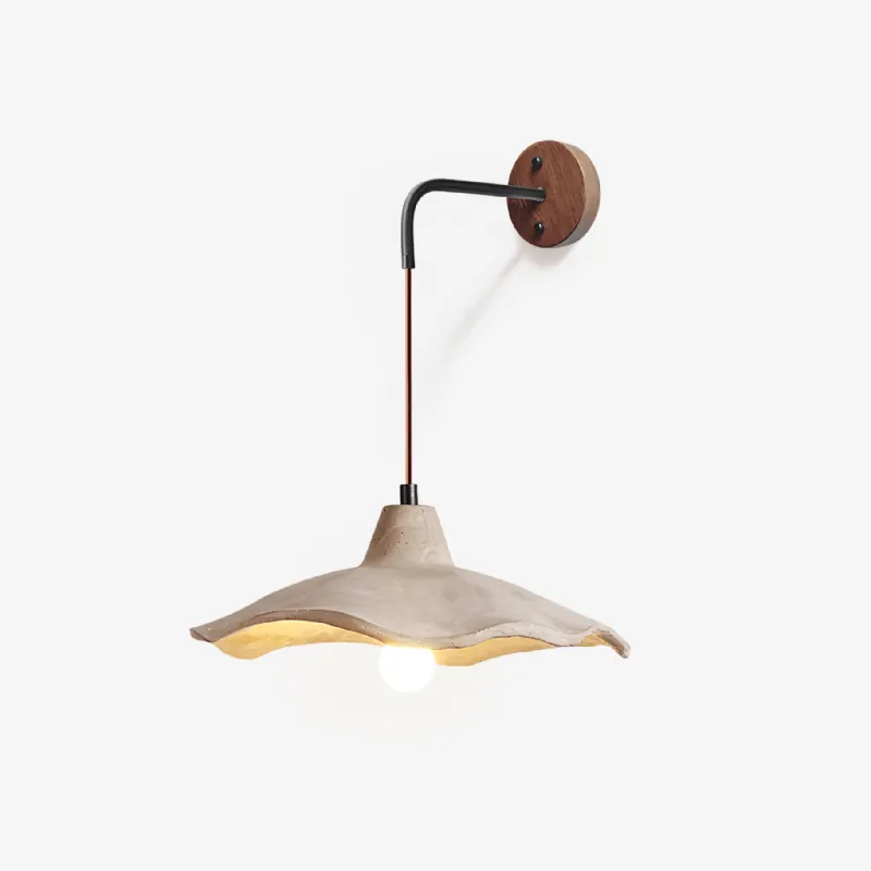 Mirella Elegante moderne Wandleuchte aus Holz