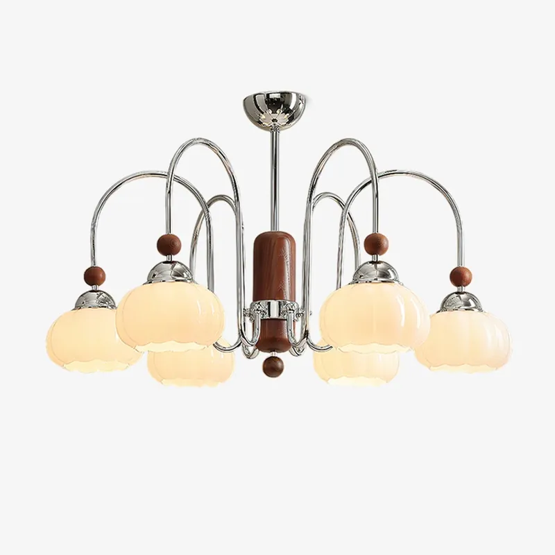 Pomona Eleganter und moderner Kronleuchter aus Glas