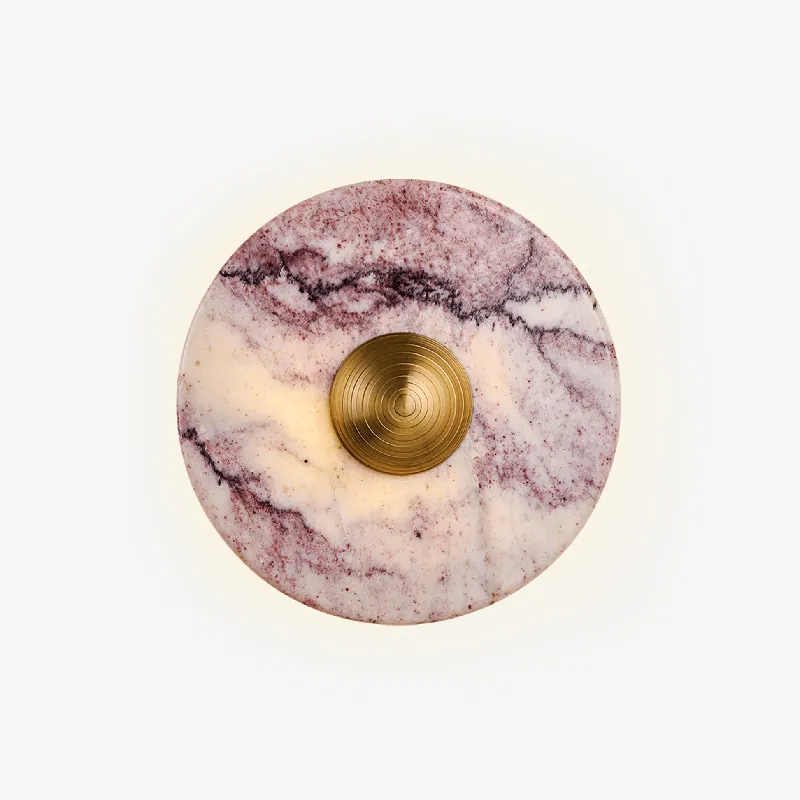Lysandra Moderne minimalistische Wandleuchte aus Marmor