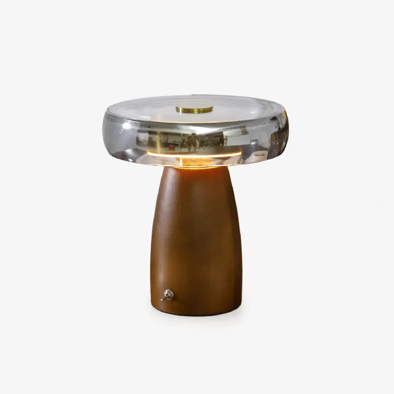 Veyra Elegante moderne Tischlampe aus Glas
