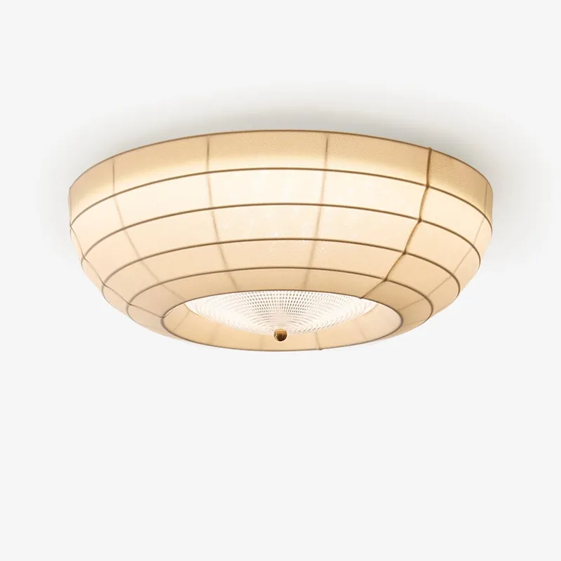Hana Elegante minimalistische Deckenleuchte aus Stoff