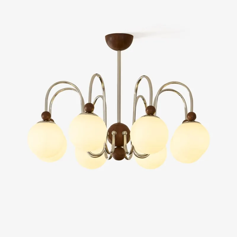 Aurora Lustre Vintage Elegant in Boucles