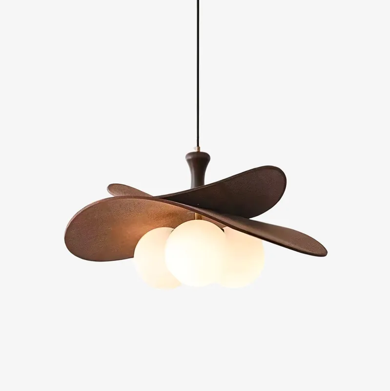 Brill Vintage Moderne Lustre Bloom Petals