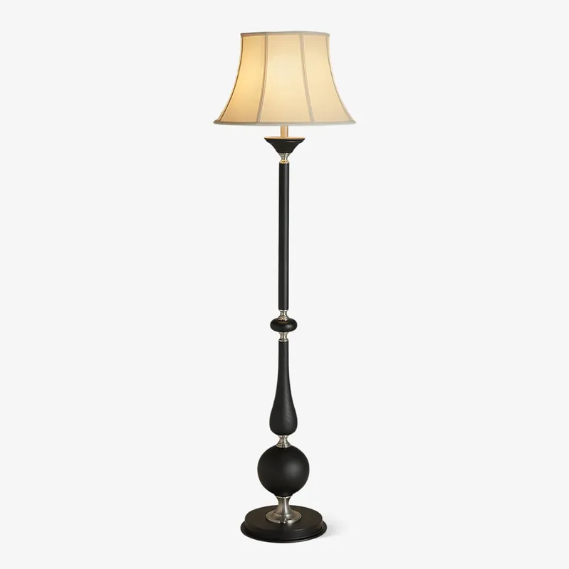 Belfort Klassische Elegante Stehlampe aus Stoff