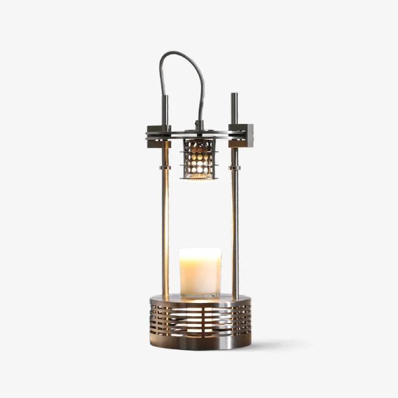 Aurosteel Aroma Edelstahl-Tischlampe