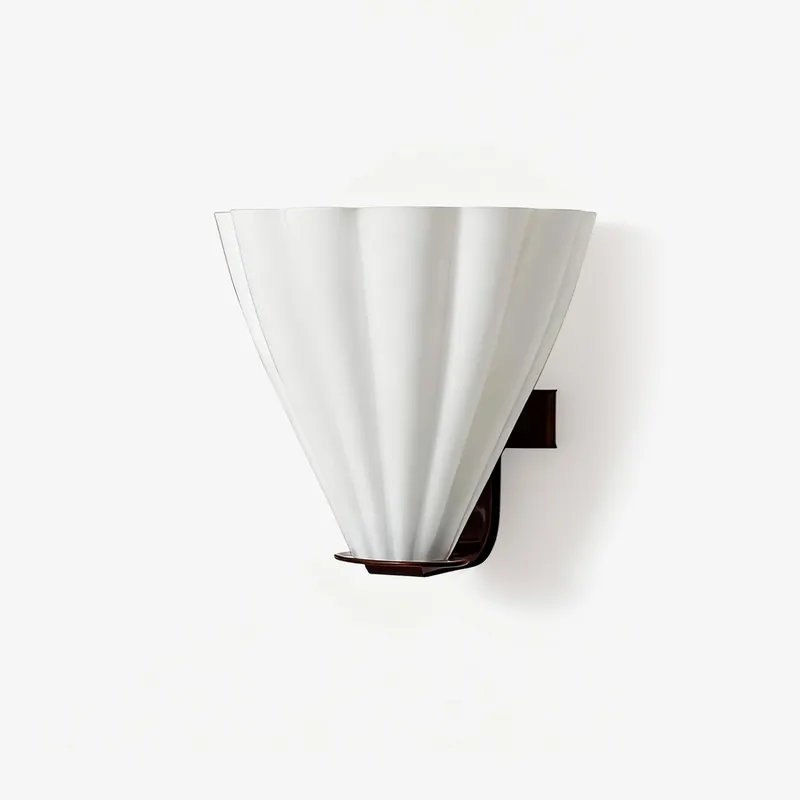 Fan Moderne Minimalistische Glas Wandlampe