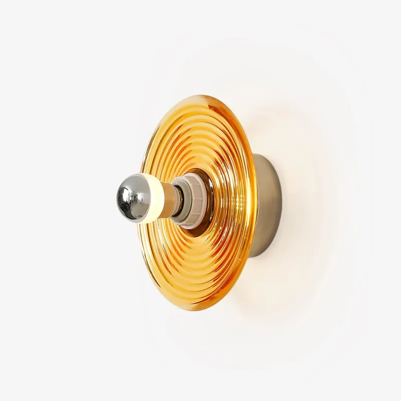 Solaris Nodo Glas Metall Wandlampe