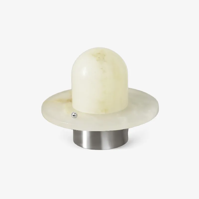 Petrified Moderne Minimalistische Alabaster Tischlampe